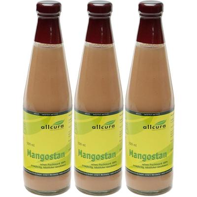 allcura Mangostan 3x500 ml Saft