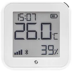 Shelly H&T Gen 3, Thermometer + Hygrometer, Weiss