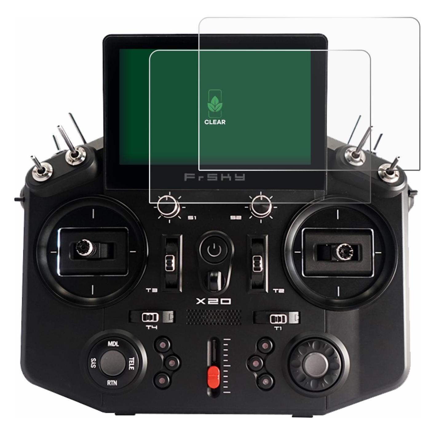ScreenLeaf Schutzfolie für FrSky Tandem X20 Displayschutz Display Schutz Folie Klar Transparent (6142659)