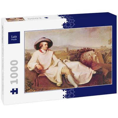 Lais Puzzle Johann Heinrich Wilhelm Tischbein - Porträt Goethes in der Campagna 1000 Teile