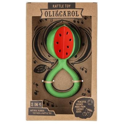 Oli & Carol - Watermelon Rattle Toy
