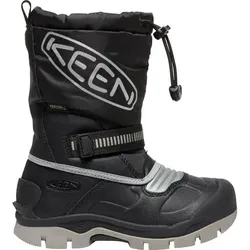 KEEN Kinder Stiefel SNOW TROLL WP C-BLACK/SILVER, Größe 27 in Schwarz Schwarz
