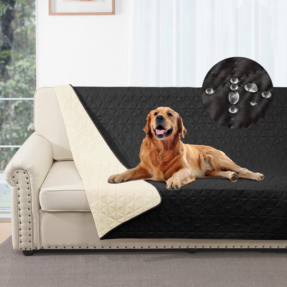 Waterdichte Bank- en Sofa Beschermhoes voor Honden, Katten en Kinderen