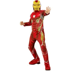 Metamorph Avengers Endgame - Iron Man Deluxe Kostüm für Kinder (134, M)