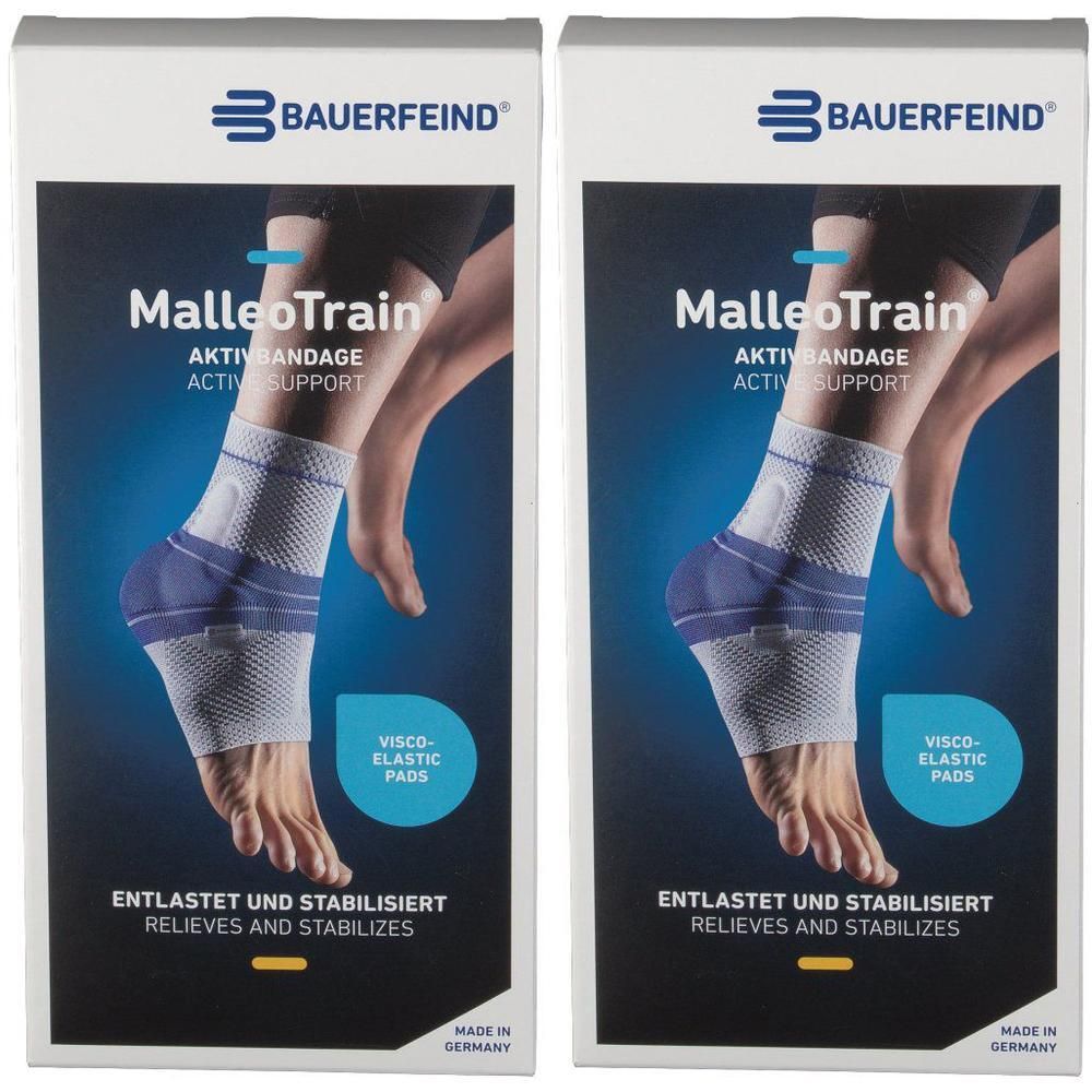 Malleotrain Sprunggelenkb.rechts Gr.1 natur 2x 2x1 St Bandage(s)