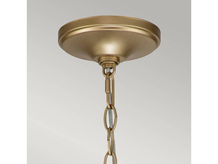 KICHLER Kronleuchter Capitol Hill, dimmbar, messing / gold, für Wohn- / Esszimmer, Metall