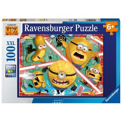 Kinderpuzzle 100 XXL Teile - Minions - Einfach unverbesserliche Zeiten in Sicht