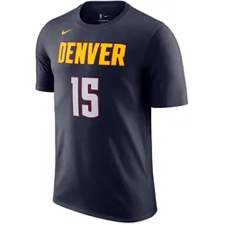 Nike, Herren, Sportshirt, Denver Nuggets Men's NBA T-Shirt (L), Blau