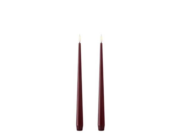Ester & Eric - Taps toelopende led-kaars, 30 cm, 44/2, elegante led-conische kaarsen, elegante en hoogwaardige kaarsen, handwerk en knowhow