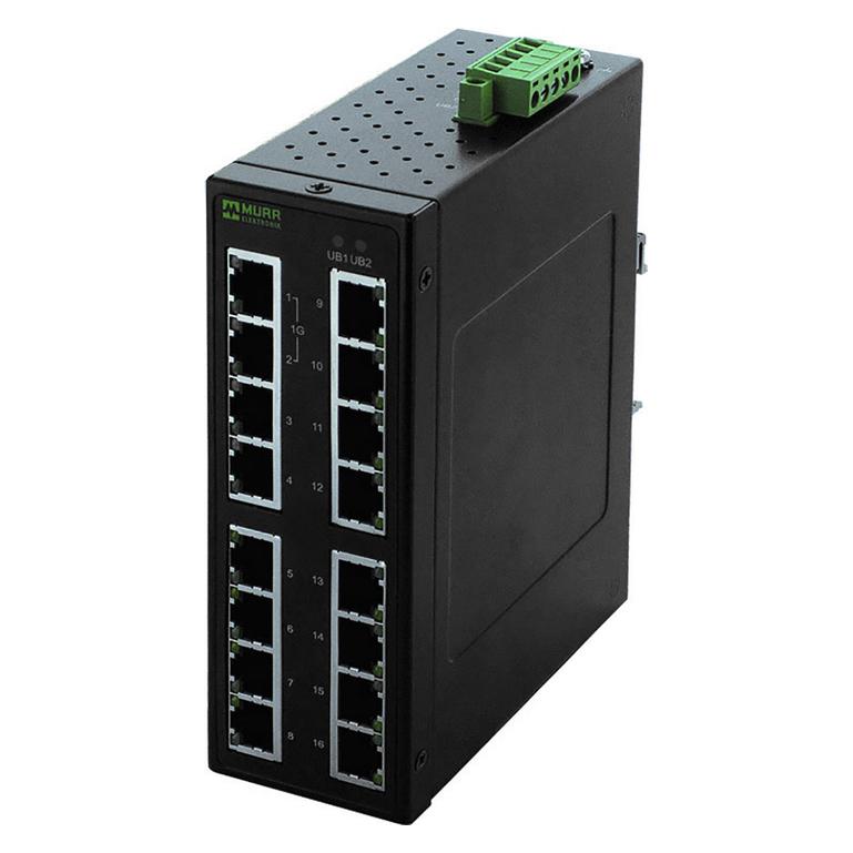 Murr Elektronik Netzwerk Switch RJ45 Murrelektronik TREE (16 Ports) (58174)