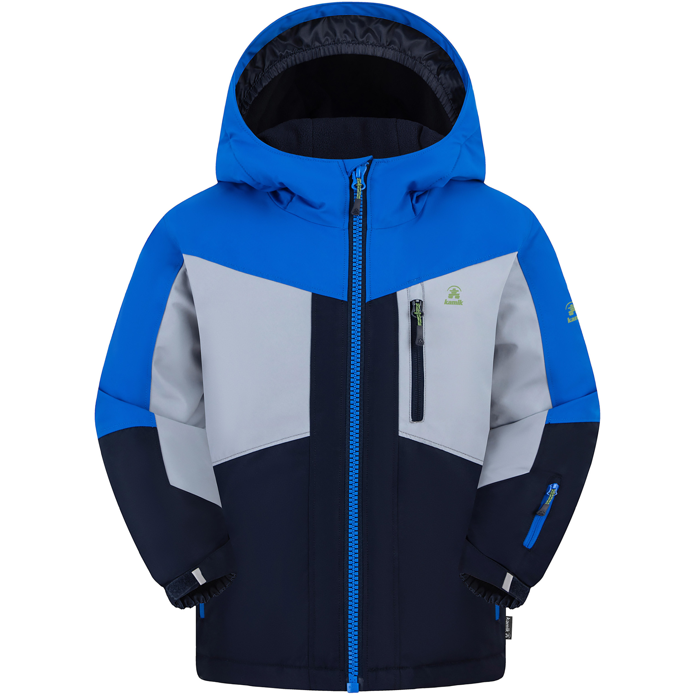 Kamik Duke Kinder Isolationsjacke blau Größe 104 Lifestyle | Skifahren Isolierend
