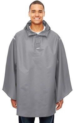 Team 365 TT71 Zone Protect Packable Poncho Coat   Polyester