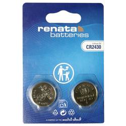 Renata Knopfzellenbox CR2430 3 V 2 St. 285 mAh Li-MnO2 704581