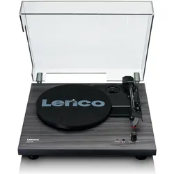 Lenco LS-10WD (Halbautomatisch), Plattenspieler, Braun