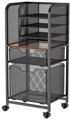 No "Rolling File Cart Cabinet - 11.81""D x 14.57""W x 31.81""H"