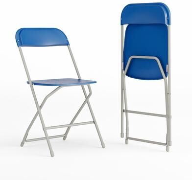 Flash Furniture Plastic Folding Chair - 650LB Weight Capacity - Event Chair