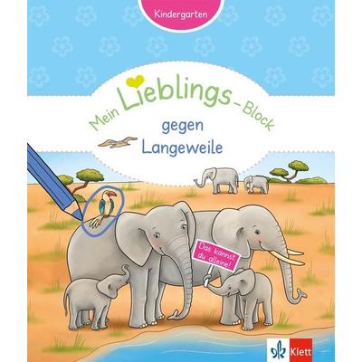 Klett Mein Lieblings-Block gegen Langeweile, Taschenbuch von , Klett Lerntraining bei PONS Langenscheidt GmbH, 978-3-12-949180-5