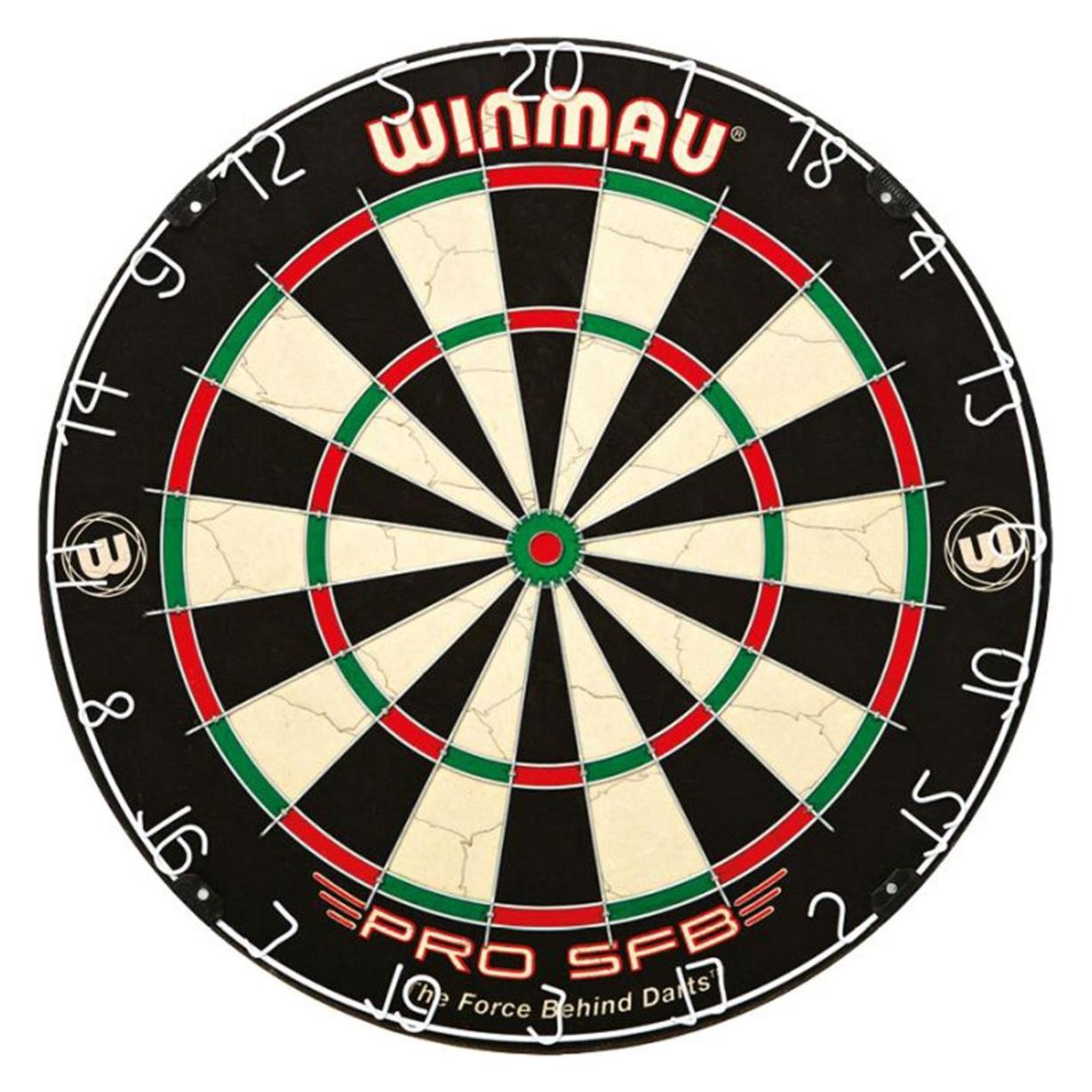 Winmau Dartboard PRO-SFB im Set inklusive 2 Satz Steeldarts (39439064)