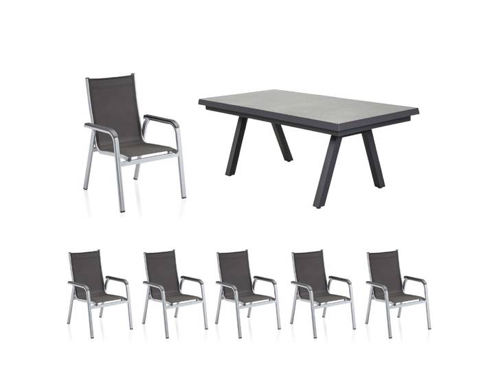 LC Garden/Kettler Sondrino/Basic Plus Gartenlounge-Set 7tlg.