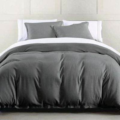Hiend Accents Hera Mini Comforter Set Charcoal, King, Charcoal