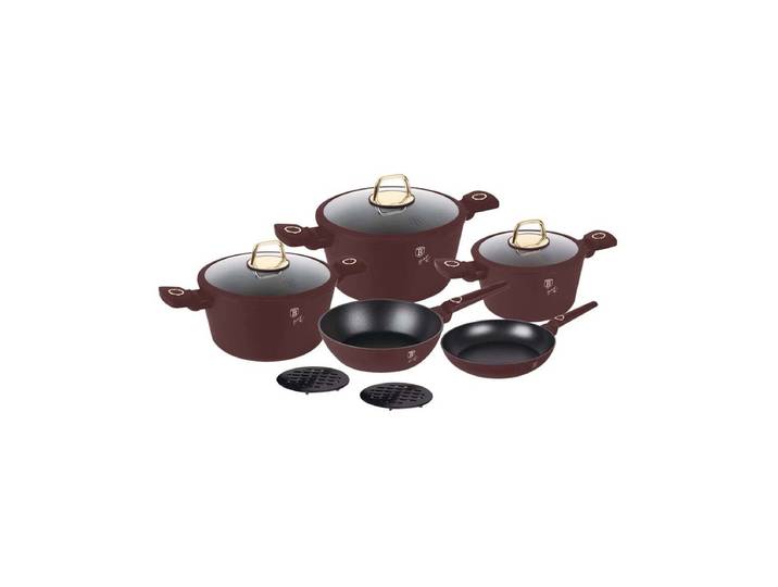 Berlinger Haus Leonardo Collection Kochset 10 tlg.