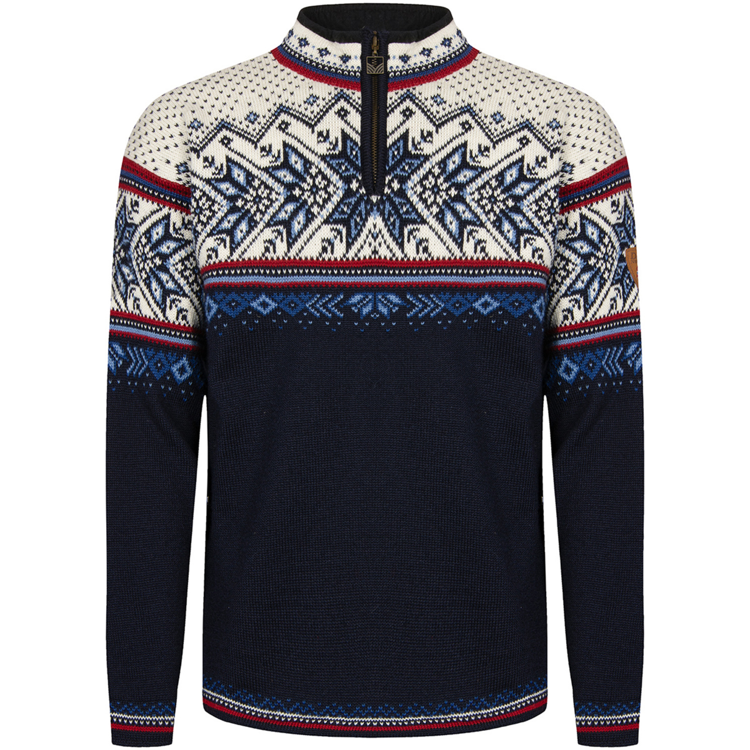 Dale of Norway Vail Masc Herren Pullover blau Größe L Lifestyle Hautfreundlich