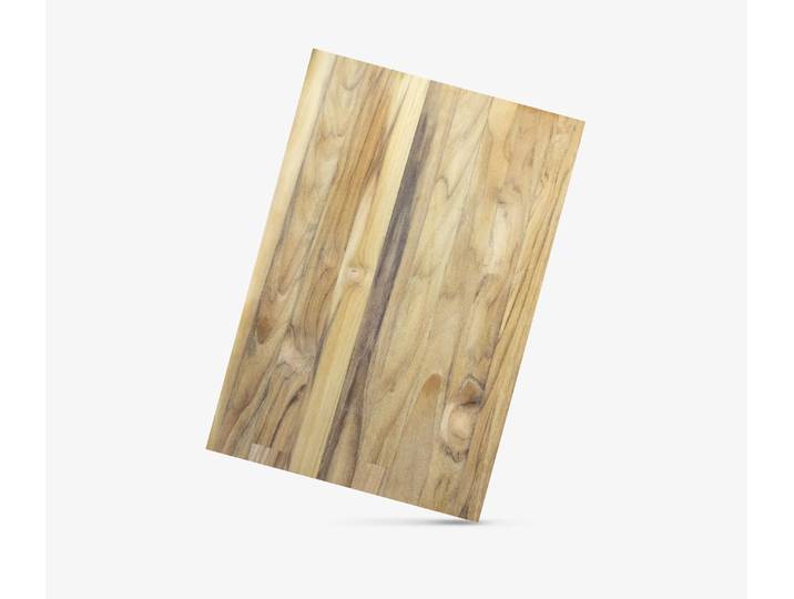 Teak Keilgezinkt 1600 x 800 mm 18 mm
