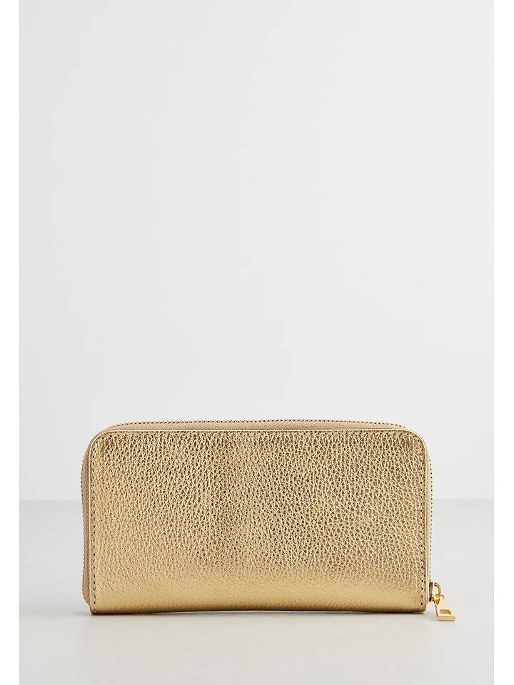Christian Laurier Leder-Geldbörse "Mony" in Gold - (B)19,5 x (H)10,5 x (T)3 cm - onesize