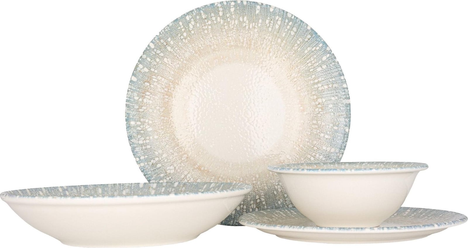 BY BONE Vista 24-delig porseleinen servies voor 6 personen