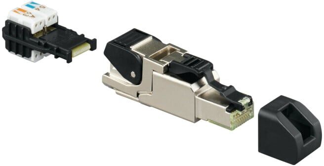 Rutenbeck Connecteur universel RJ45 US-Cat.6A iso B (13900320)