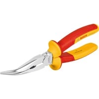 VDE Spitzzange Professional, 40° gebogen 200mm rot/gelb