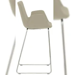 Mayer Sitzmöbel, Tresenhocker 1222, Taupe, 1222_K4_30484
