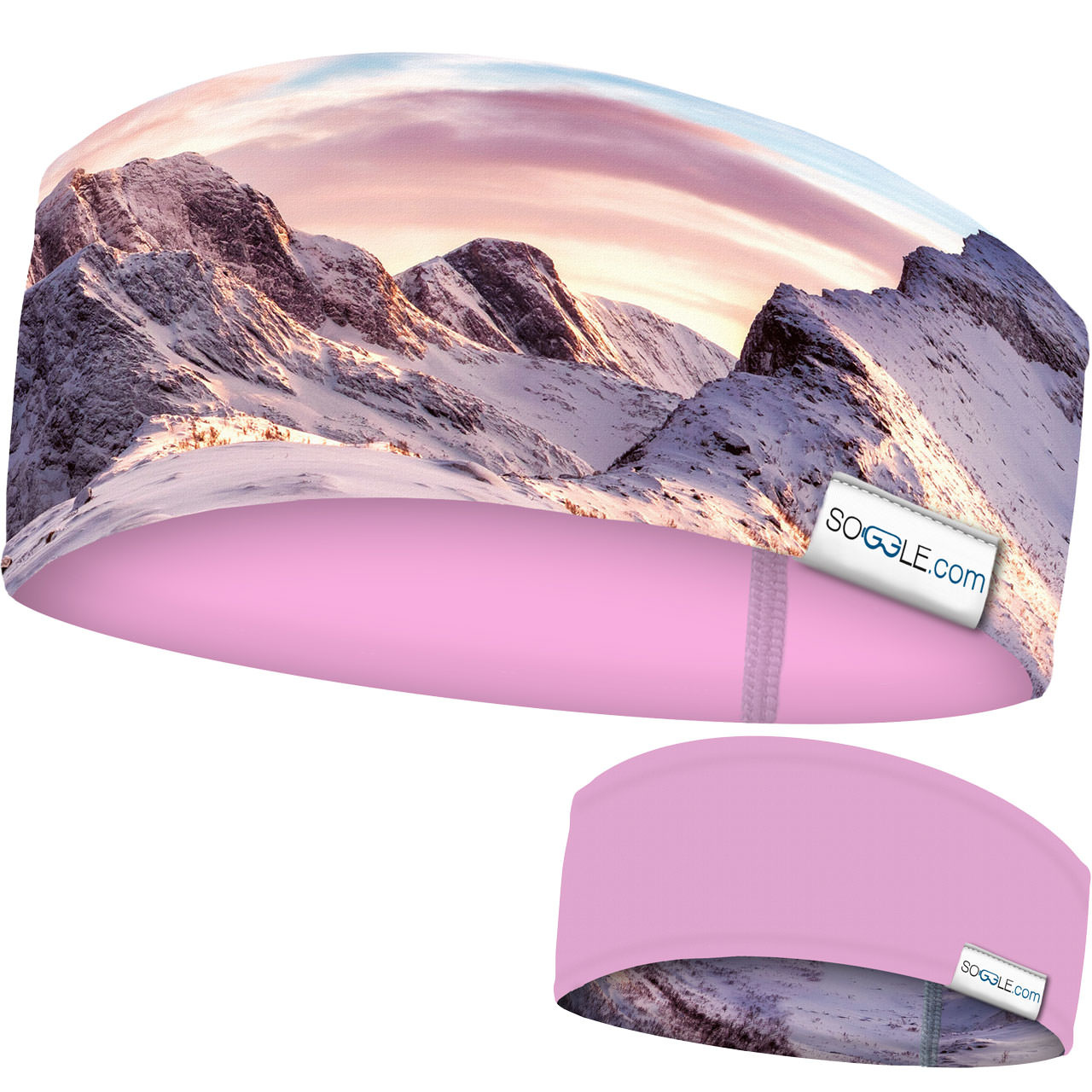 Soggle Stirnband norwegen/pink