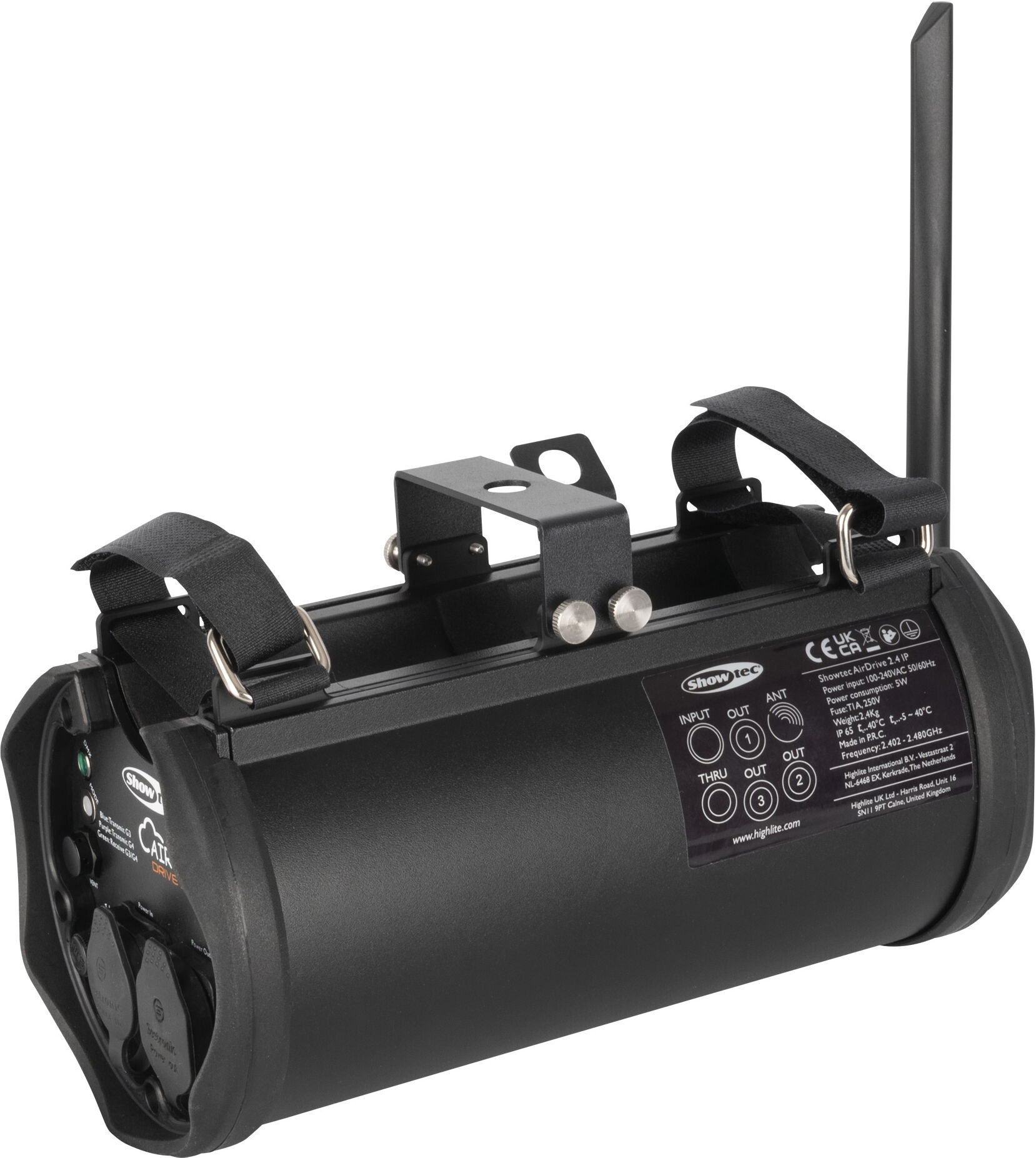 Showtec Airdrive 2.4 Ip 3-Poliger Xlr-Dmx-Transceiver