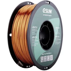 eSUN eSilk-PLA (PLA, 1.75 mm, 1000 g), 3D Filament, Kupfer