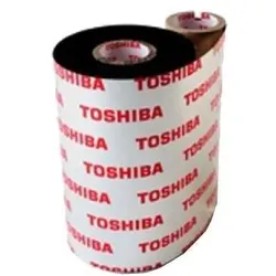 Toshiba, Beschriftungsband, Farbband Wachs P 114mm 600m SX4T/SX5T 68,40m2 (11.40 cm, Schwarz)