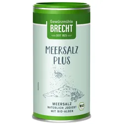 Meersalz - Plus jodiert mit Bio-Algen Dose