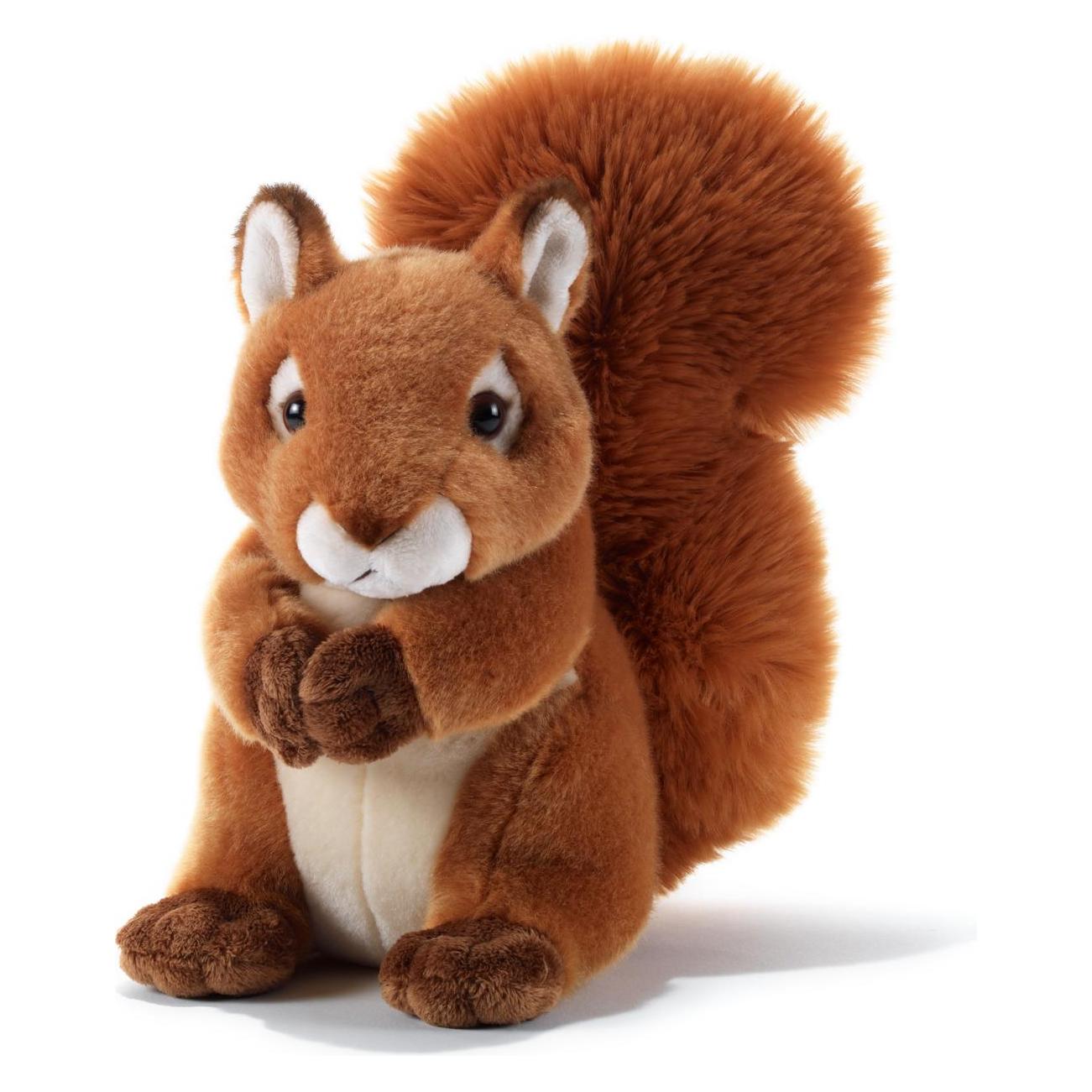 Plush Peluche Scoiattolo Seduto Hazely - Altezza 23 cm. (23 cm) (15736)