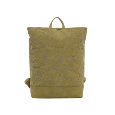 Rucksack SURI FREY "Rucksack SFY SURI Sports Jessy-Lu", Gr. B/H/T: 37cm x 40cm x 11cm, grün (khaki 910), Polyurethane, Rucksäcke Rucksack