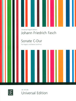 Universal Edition Fasch Sonate Fagott