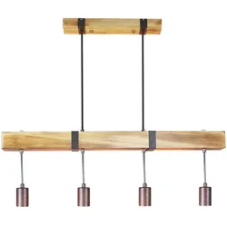 PENDELLEUCHTE Claudia 4-flammig 80/6/6 cm
