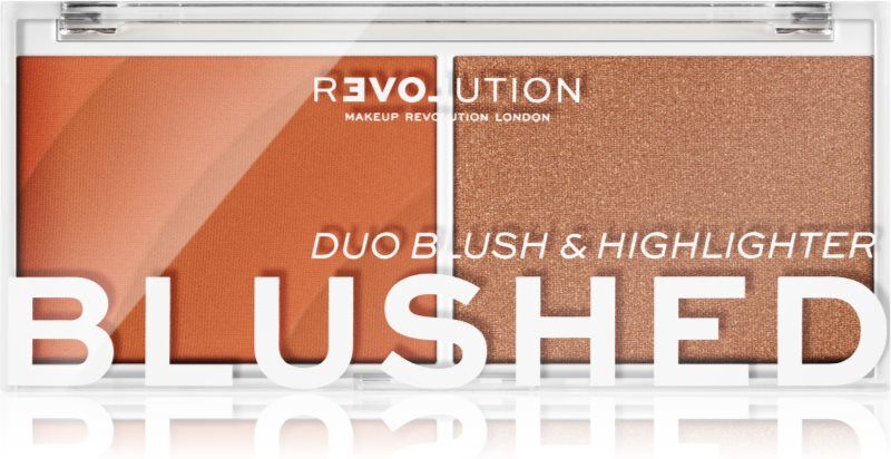 Revolution Relove Colour Play blusher with illuminator shade Queen 5,8 g