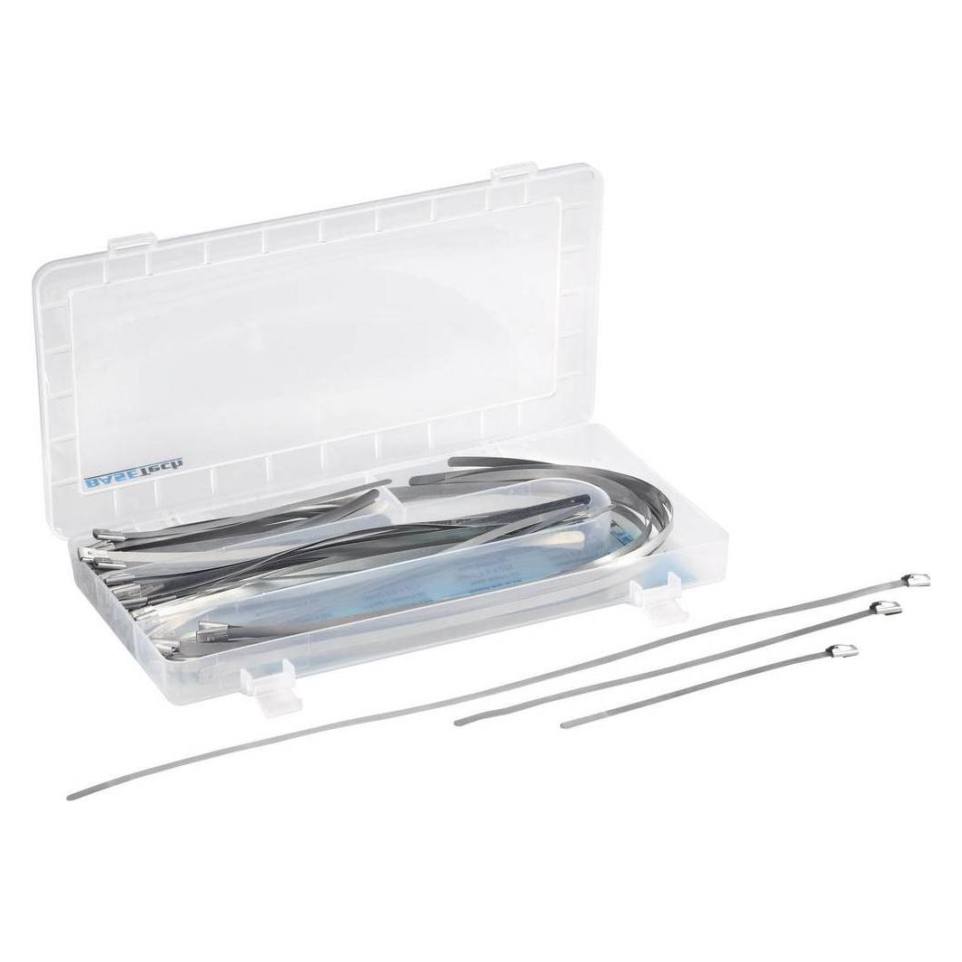 Tru Components Edelstahl-Kabelbinder-Set (Metallkabelbinder, 127 mm, 50 Stk.) (1564900)