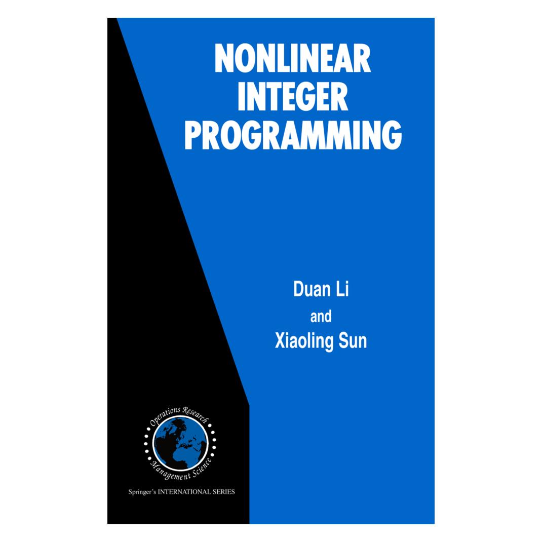 Springer Nonlinear Integer Programming (Englisch, Softcover, Duan Li, Duan Li Xiaoling Sun, Xiaoling Sun) (55381108)