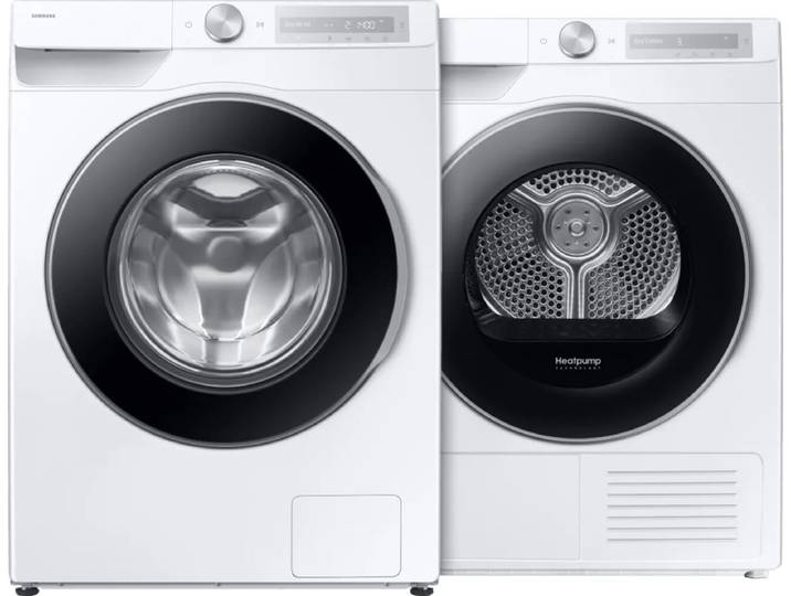 Samsung WW90DG6U25LH Super Speed + Samsung DV90DG6845LHU3 AI Dry+