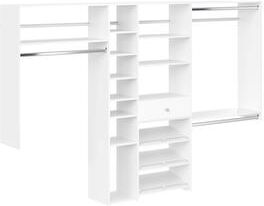 Easy Track 9 Ft. W. Premium Laminate Closet Kit