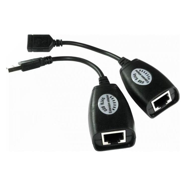 RS PRO USB-Extender, 50m, USB 1.1, CATx 1-Port, 70 X 30 X 19mm lokales Gerät (2206506)