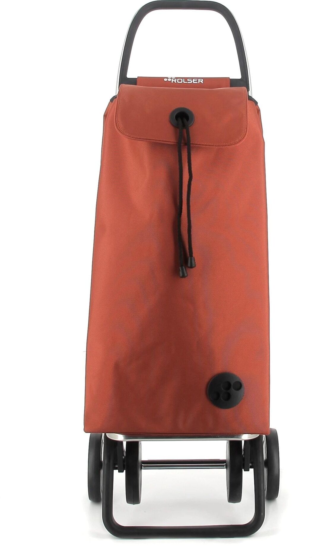 Einkaufstrolley ROLSER "IMAX MF 4", Damen, rot (terracotta), Aluminium, Polyester, Einkaufskörbe Einkaufstrolley terracotta Einheitsgröße