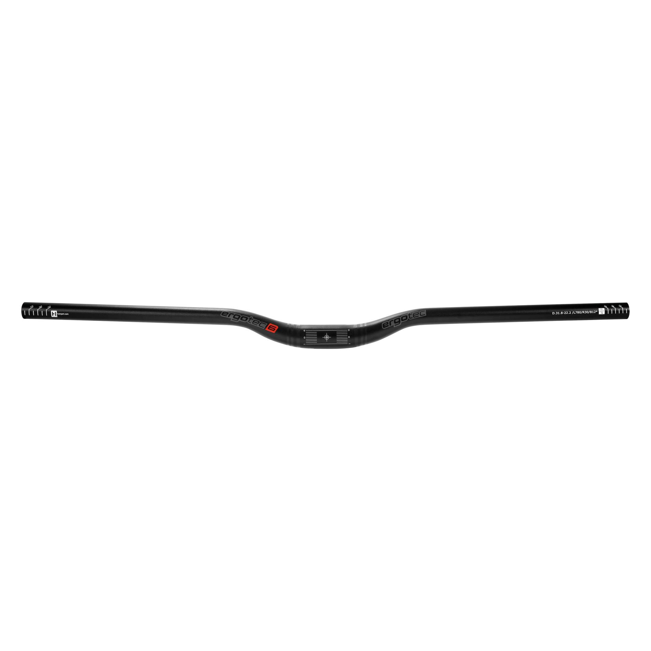 Ergotec Stuur Mtb Low Riser 31,8 X 780 Mm Zwart (31.80 mm) (16712001)