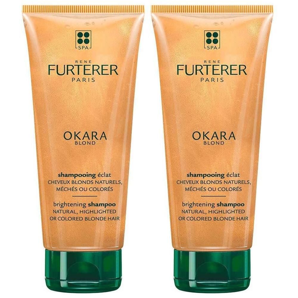 Furterer Okara Blond Leuchtkraft Shampoo 2x 2x200 ml
